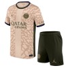 Maglia ufficiale Paris Saint Germain 4th Jordan 2023-24 per Bambino